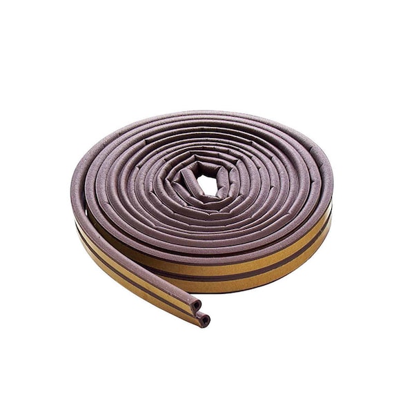M-D Building Products Brown EPDM Rubber Foam Weatherstrip For Doors and Windows 204 in. L X 0.25 in. 63602 - main